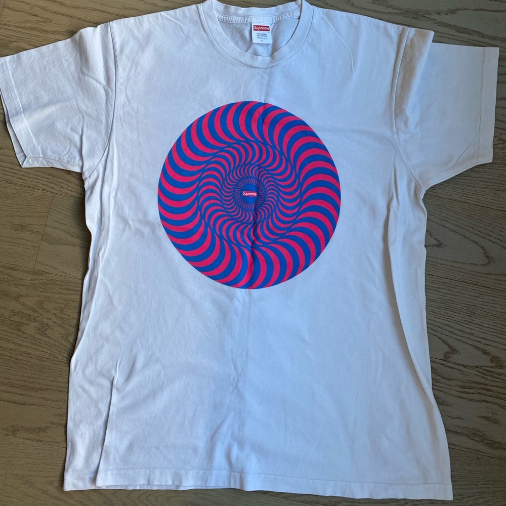 Supreme Spitfire Wheels t shirt